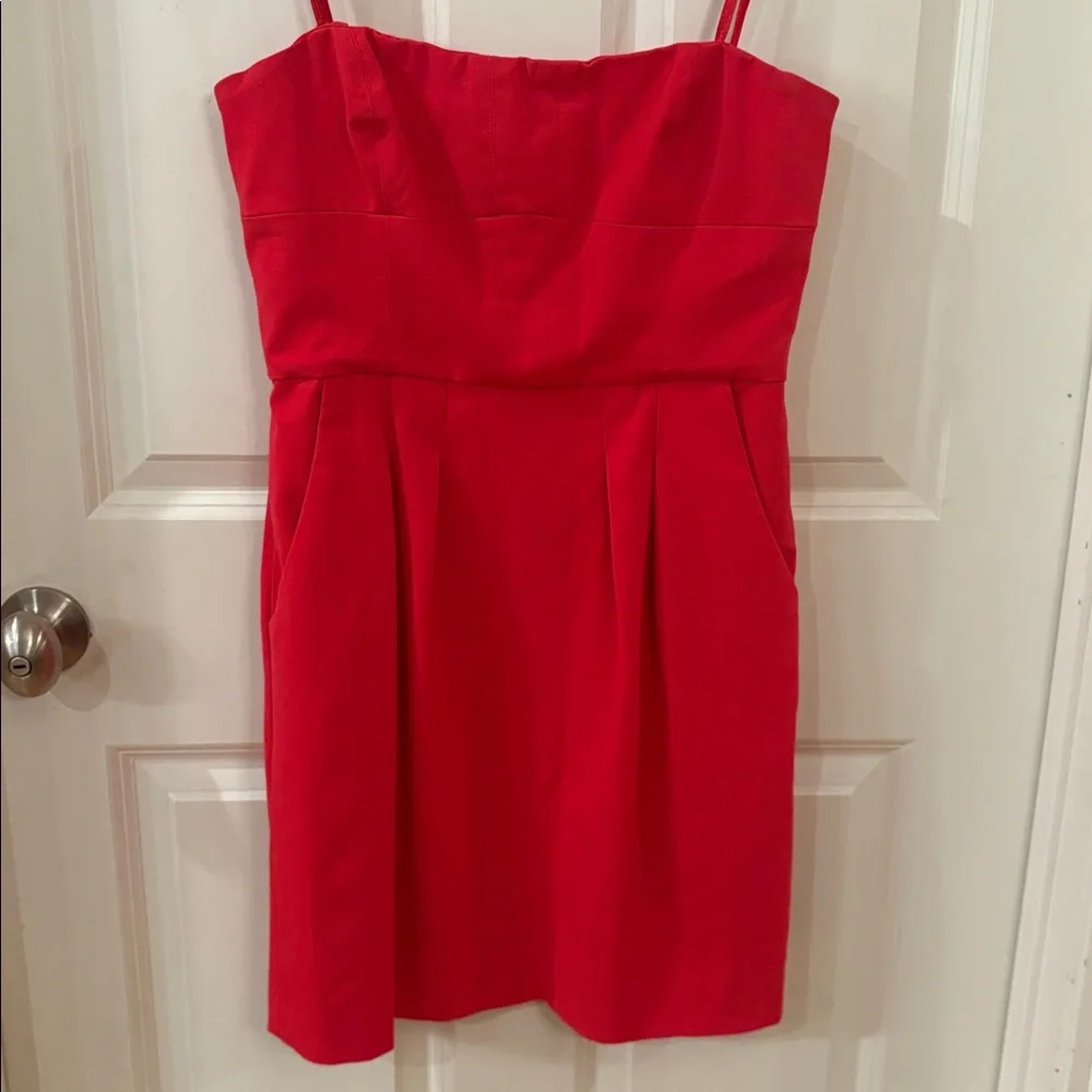 BCBGMaxAzria Vibrant Red Garment - Picture 5 of 7